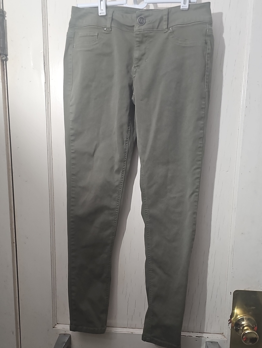 Womens Stretch Dress Pants Olive Green